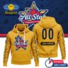 2024 NHL All Star Game Toronto Yellow Custom Hoodie 1