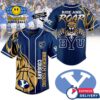 BYU Cougars Rise And Roar Custom Name Baseball Jersey