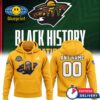Black History Minnesota Wild Hockey Team Personalized Hoodie