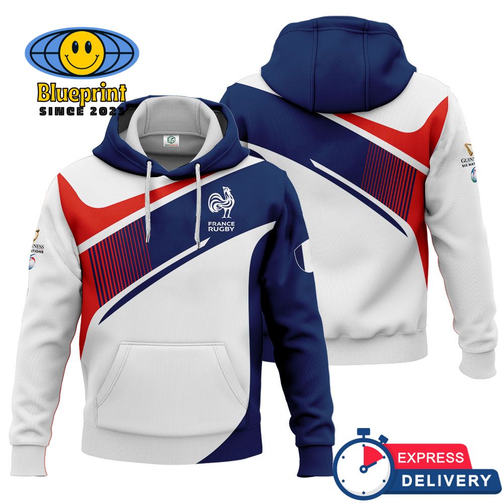 France Rugby Union 2023 2024 Hoodie
