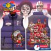 Kansas City Chiefs Super Bowl Champions Purple Sleeveless Puffer Jacket