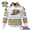 NHL Anaheim Ducks Special Autism Awareness White Personalized Hoodie