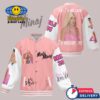 Nicki Minaj 2024 Pink Baseball Jacket