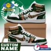 Starbuck Coffee Cup Custom Name Air Jordan 1 Sneaker