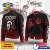 The Exploited Punks Not Dead Custom Name Baseball Jacket