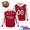 Arsenal Home Kits Personalized Hoodie