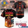 Deadpool x Wolverines Its Hero Time Baseball Jersey