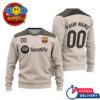 FC Barcenola Strike Tan Personalized Sweater
