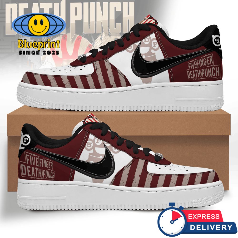 Five Finger Death Punch 5FDP Air Force 1 Sneaker