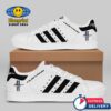 Ford Mustang White Black Stripes Stan Smith Shoes