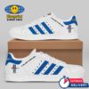Ford Mustang White Blue Stripes Stan Smith Shoes