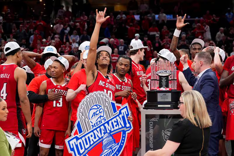 N.C. State Wolfpack secures ACC Tournament Title, earns NCAA Berth with Upset Victory over No. 4 UNC