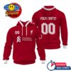Liverpool Home Kits Personalized Hoodie