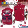 NBA Chicago Bulls See Red Baseball Jacket