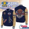 New Orleans Pelicans NBA Baseball Jacket