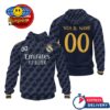 Real Madrid Away Kits Personalized Hoodie