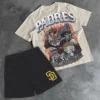 San Diego Padres Baseball Combo Shirt Shorts