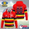 AFL Adelaide Crows Personalized Red Hoodie