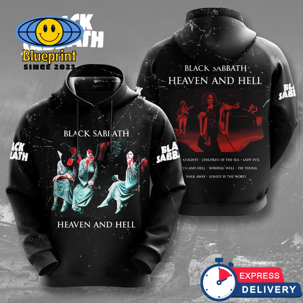 Black Sabbath Heaven And Hell Hoodie