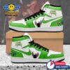 Chris Brown Green Air Jordan 1 Sneakers