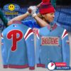 Philadelphia Phillies Believe Baseball Jacket
