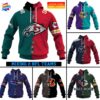 Personalized NFL Mix 2 Teams Home Jersey 2024 Hoodie