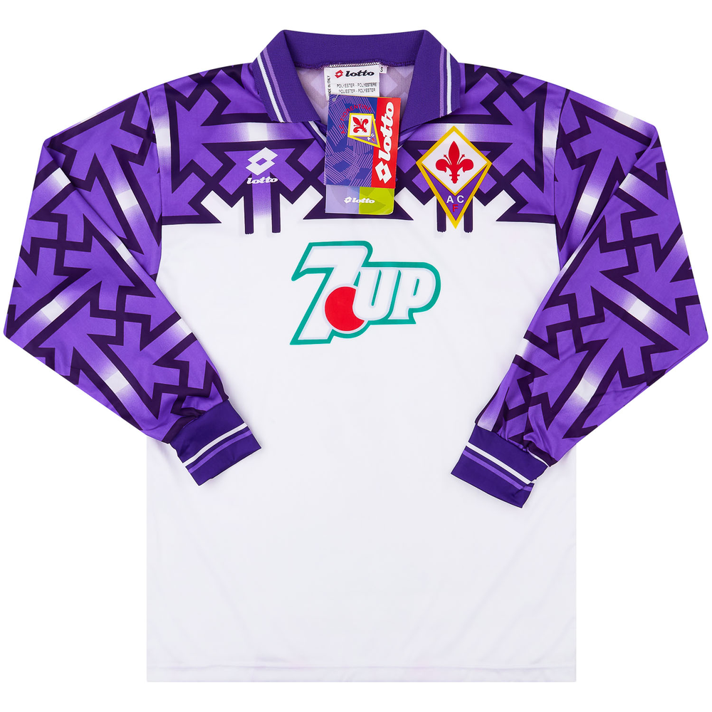 1992-1993 Fiorentina Away Retro Long Sleeves Shirt