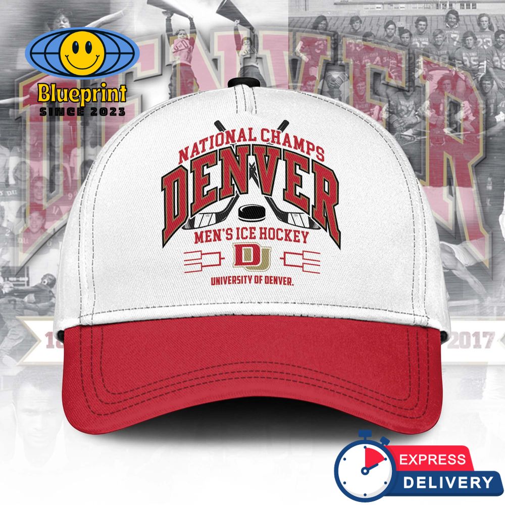 Denver Pioneers NCAA Mens ICE Hockey Championship Cap