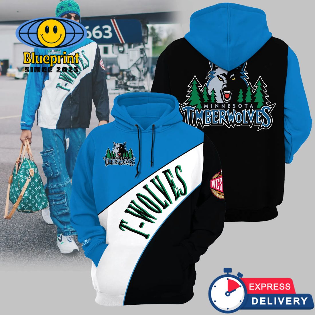 Minnesota Timberwolves New 2024 Hoodie